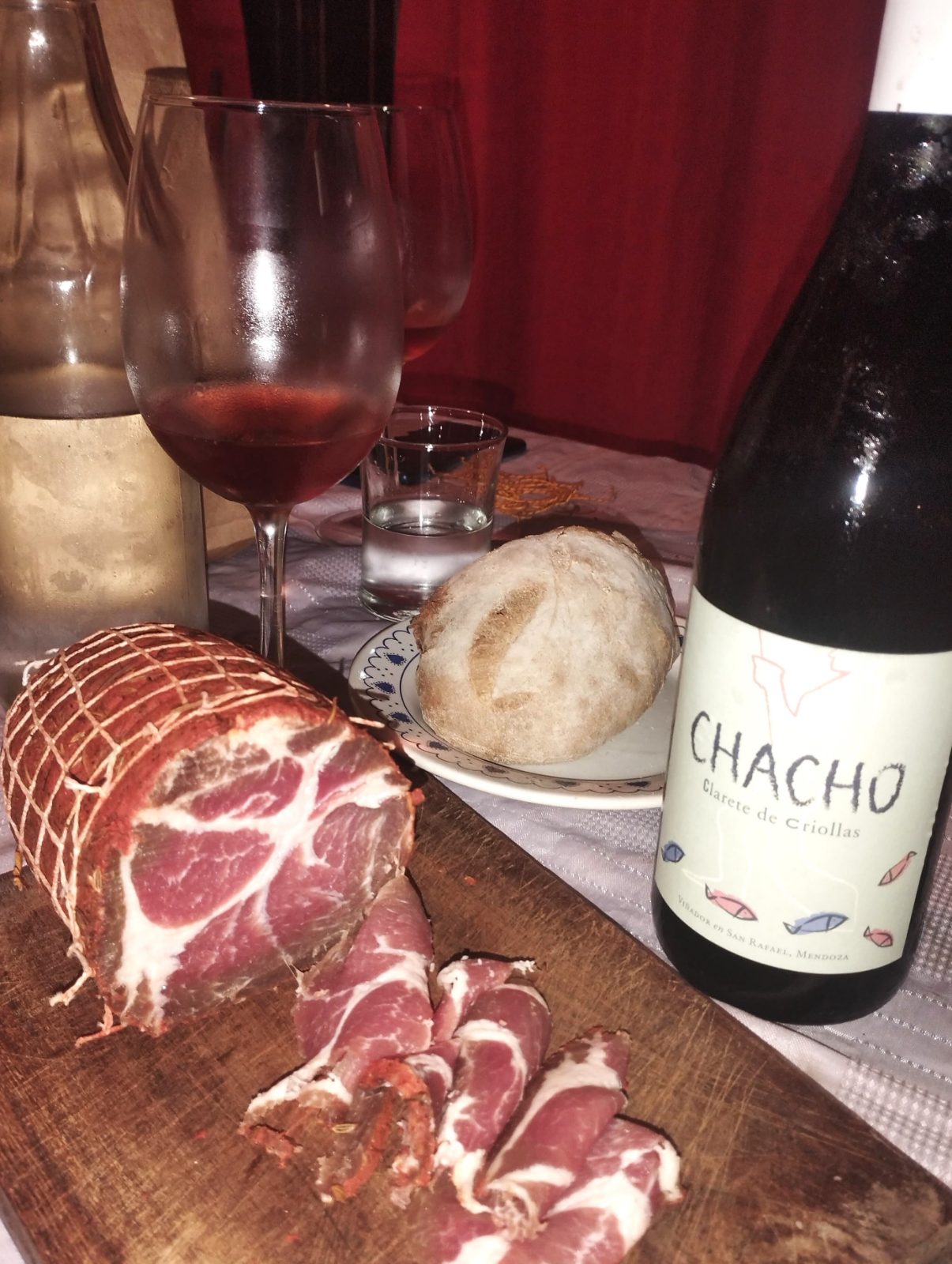 En la mesa